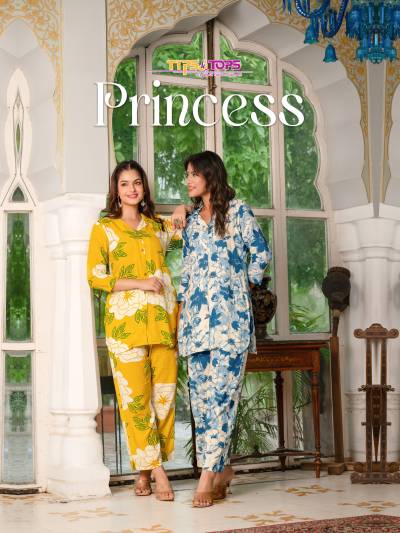 PRINCESS BY TIPS & TOPS DESIGNER CO-ORD SET WHOLESALER IN INDIA
